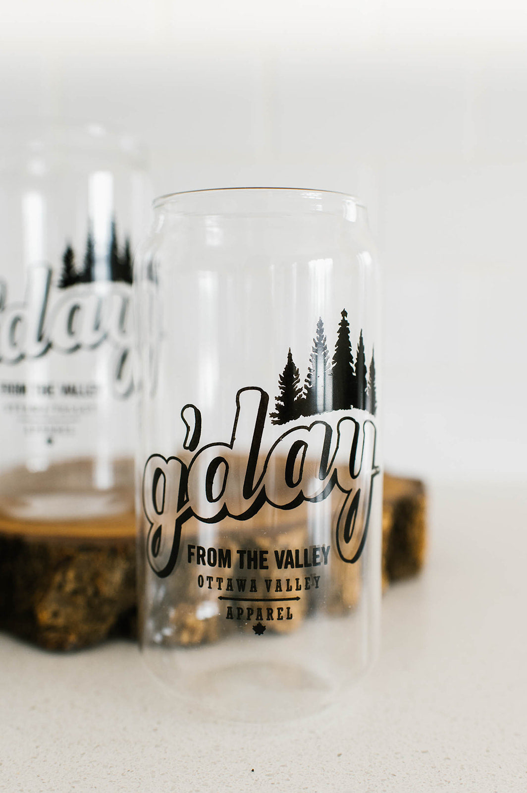 G&#39;Day Beer Can Glass