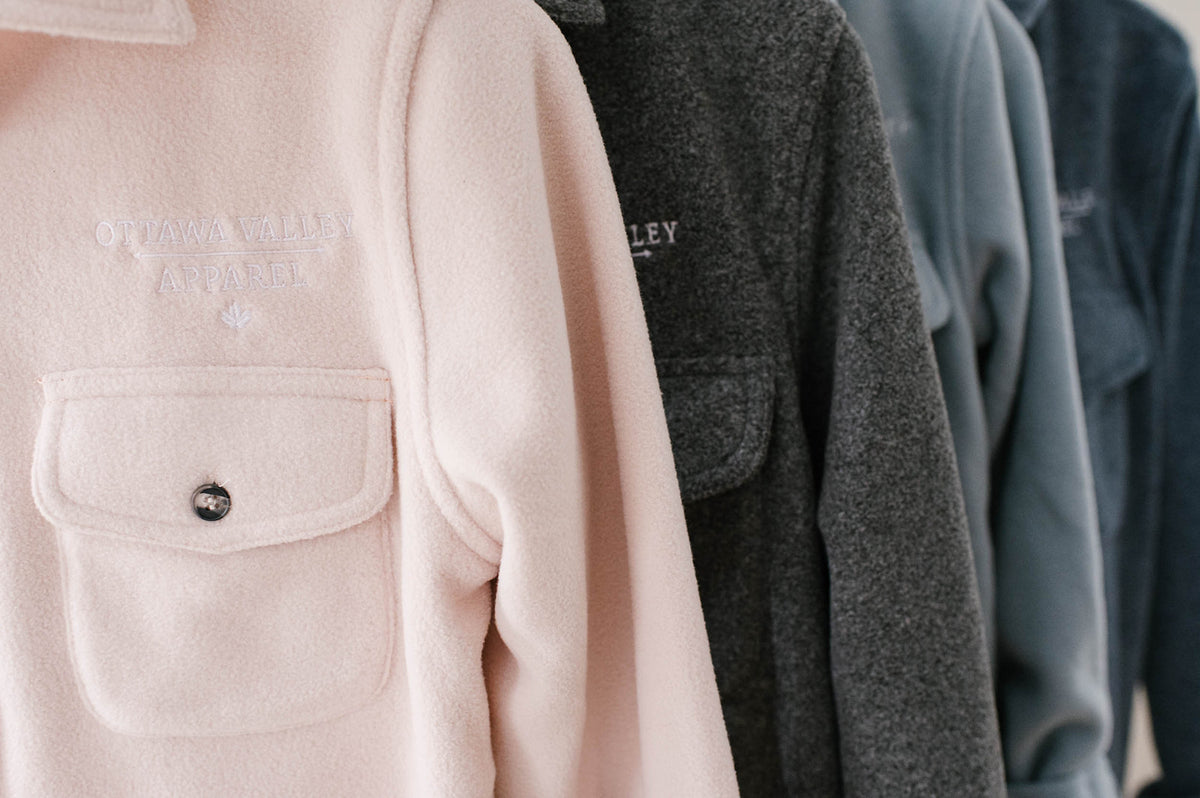 OVA Women&#39;s Solid Lumberjacket - Blush