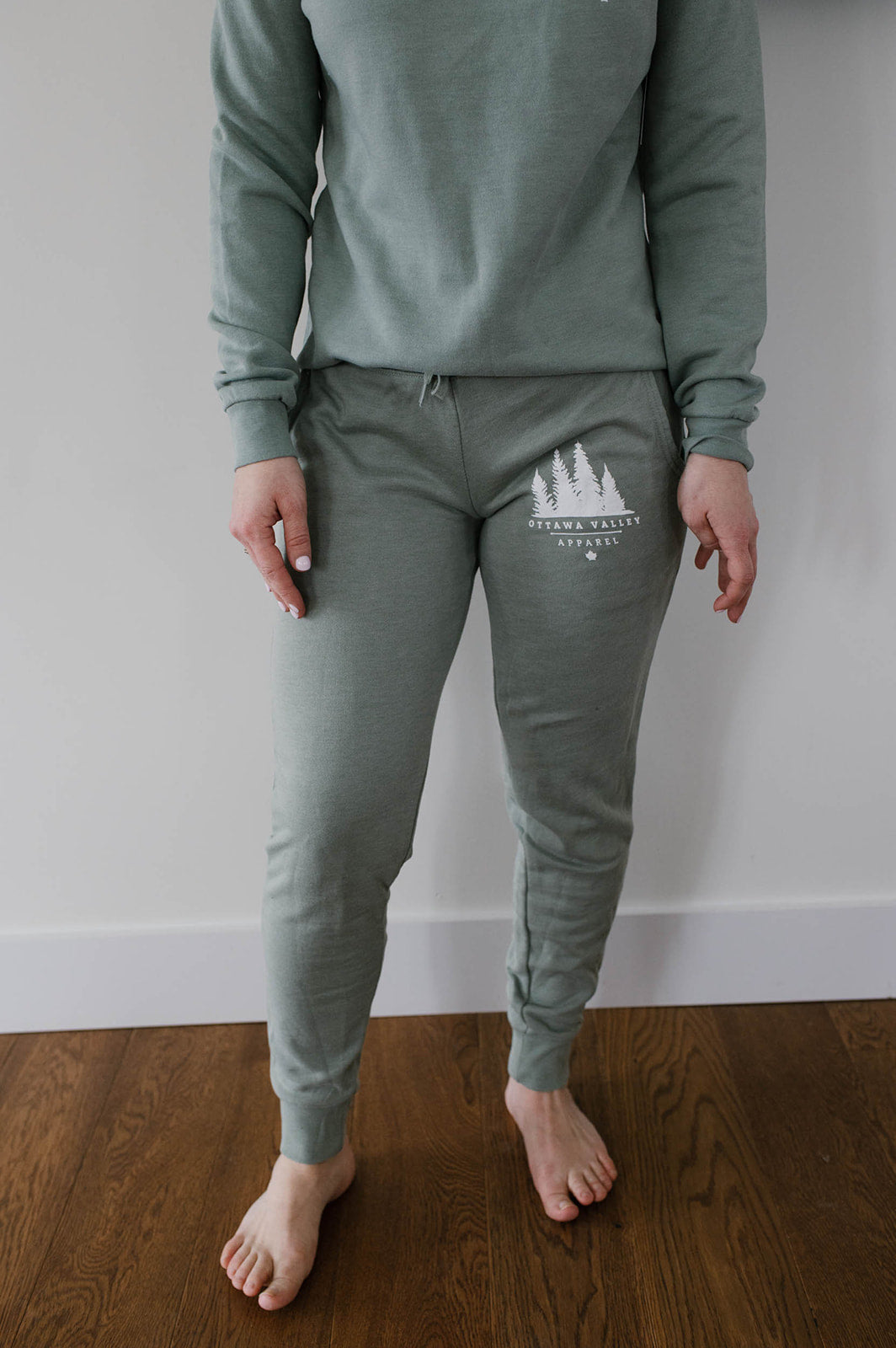 OVA Women&#39;s Luxe Sweatpants - Sage - FINAL SALE