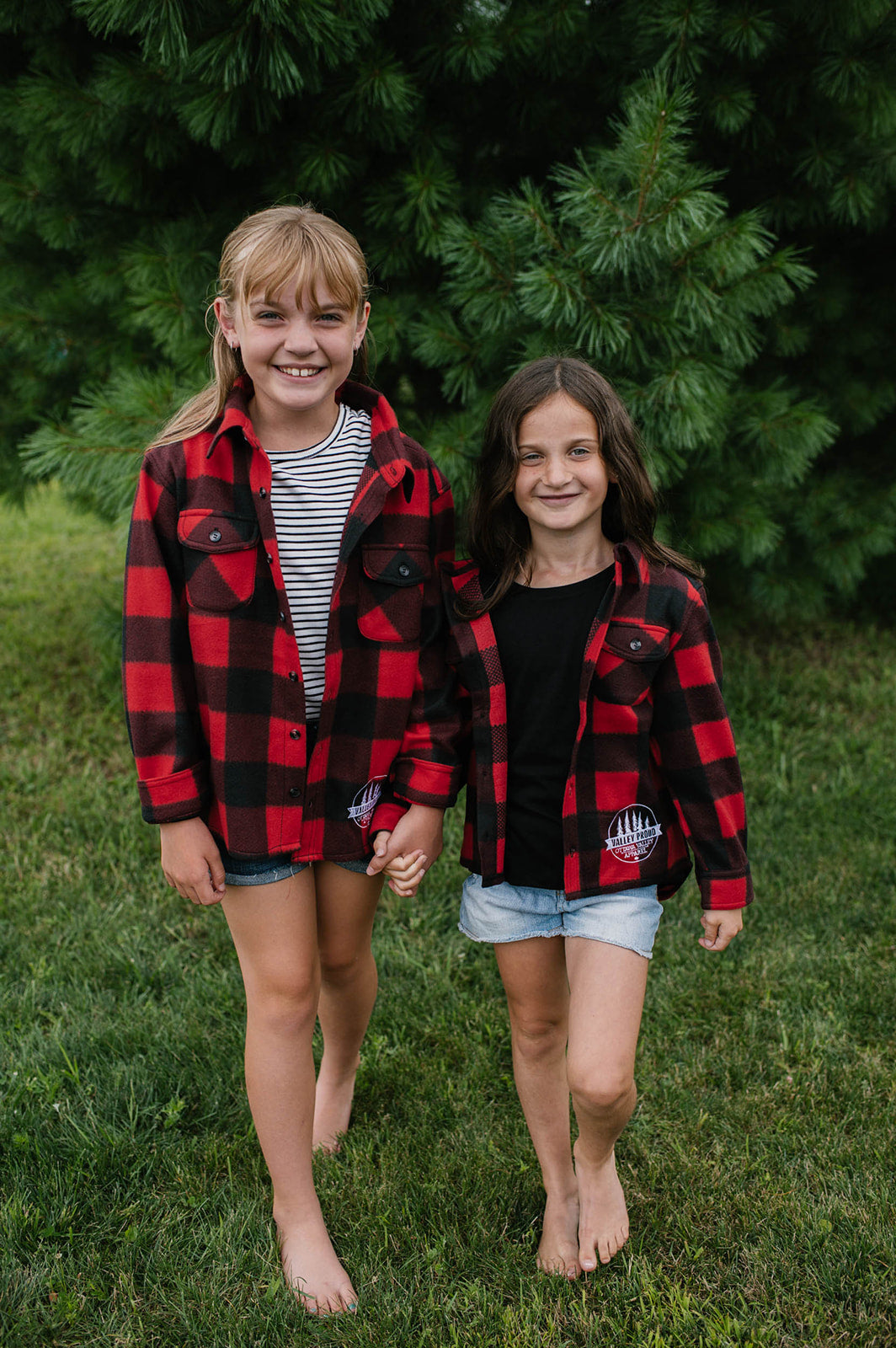 Children&#39;s Valley Proud Lumber Jacket - Black &amp; Red