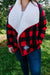 Women's Valley Proud Sherpa Lumber Coatigan - Red & Black
