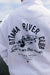 Ottawa River Club 1/4 Zip Sweatshirt - White & Navy