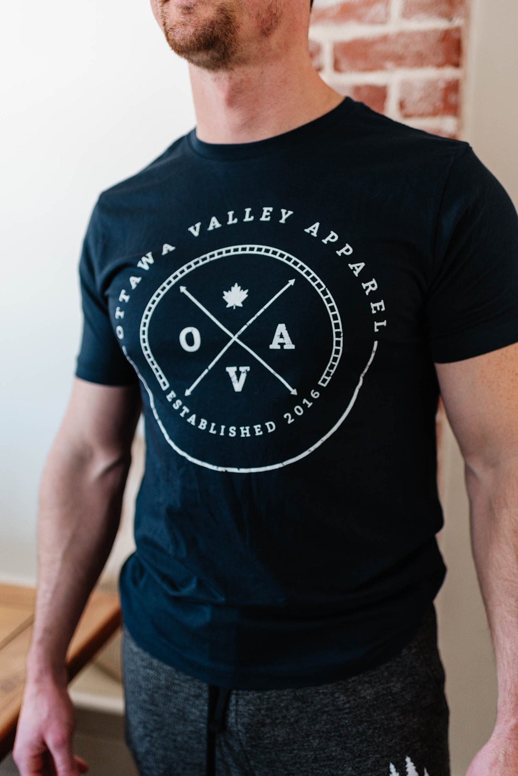 OVA Logo Tee - Navy