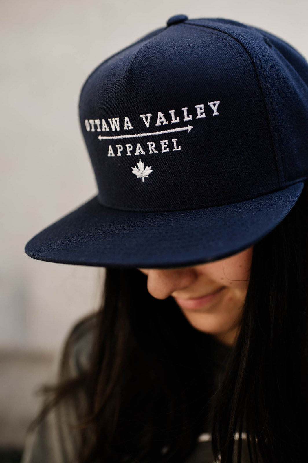 OVA Logo Snap Back Hat - Navy