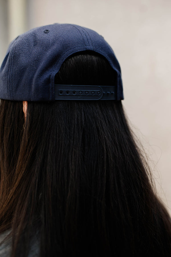 OVA Logo Snap Back Hat - Navy FINAL SALE - Ottawa Valley Apparel