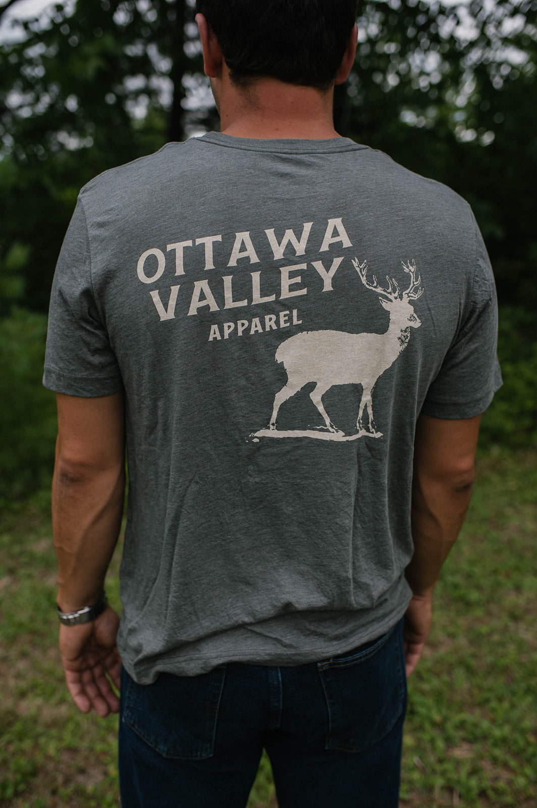 OVA Logo Hoodie - Clay - Ottawa Valley Apparel