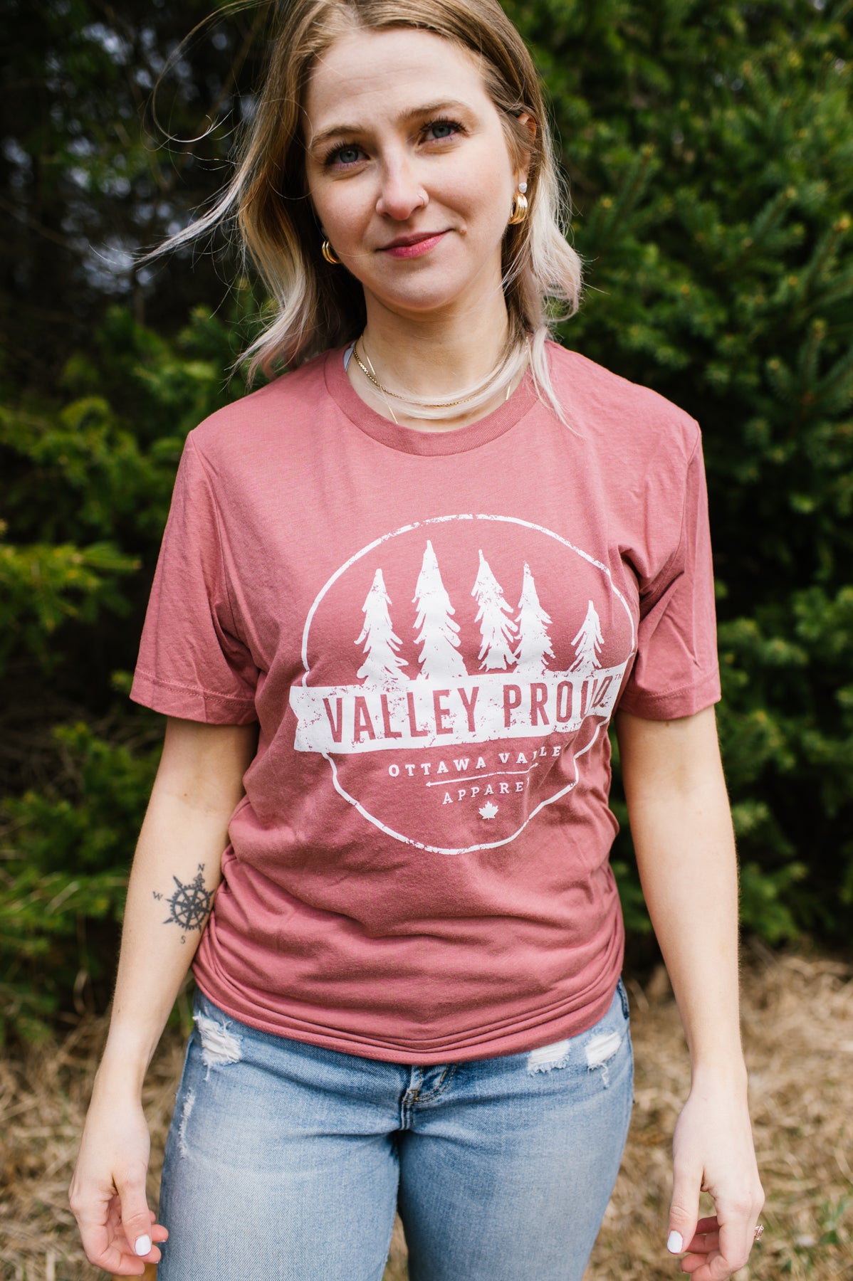 Valley Proud Tee - Mauve