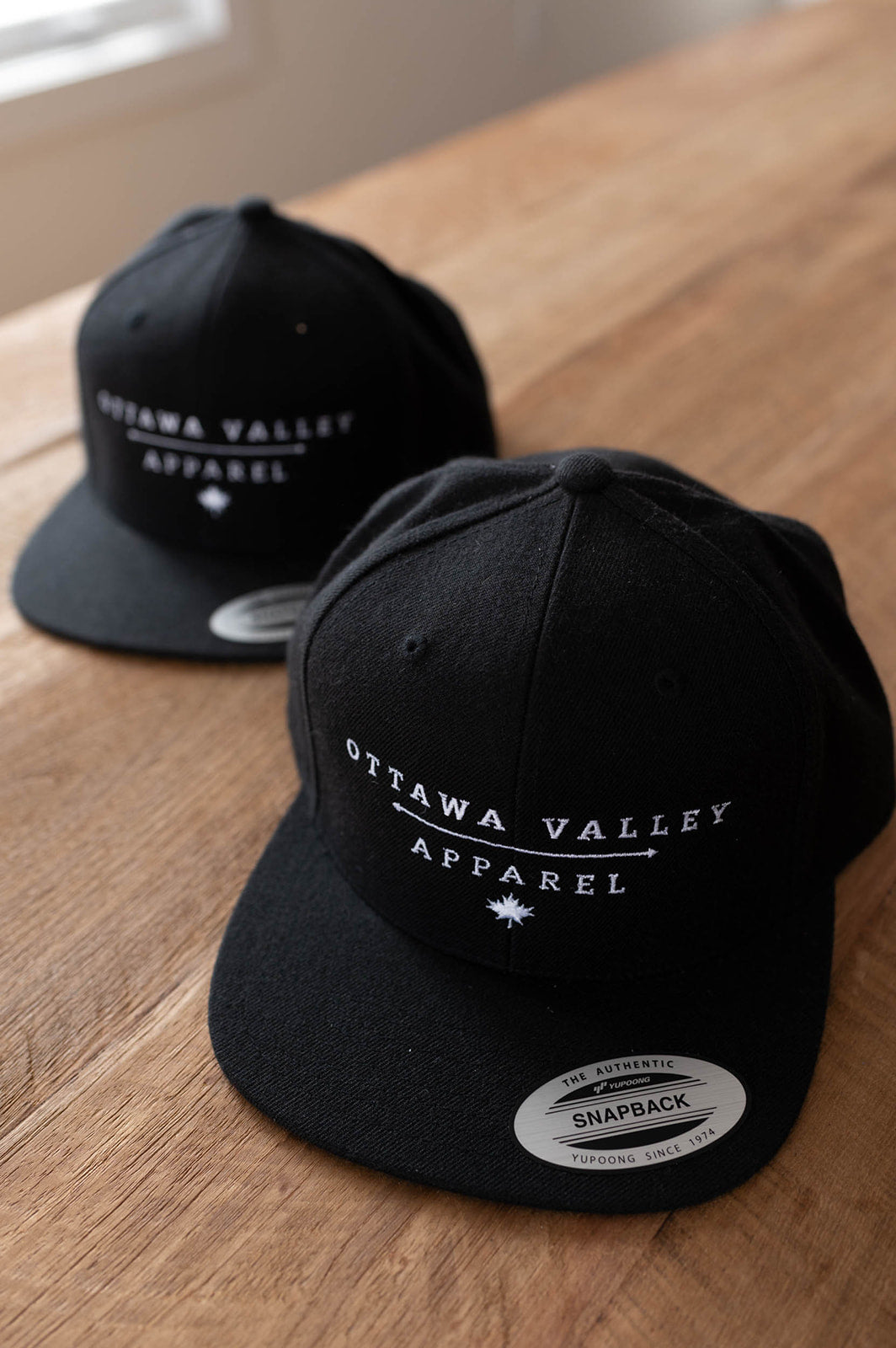 OVA Logo Snap Back Hat - Black