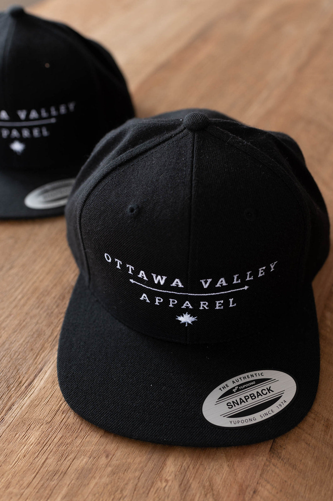 OVA Logo Snap Back Hat - Black