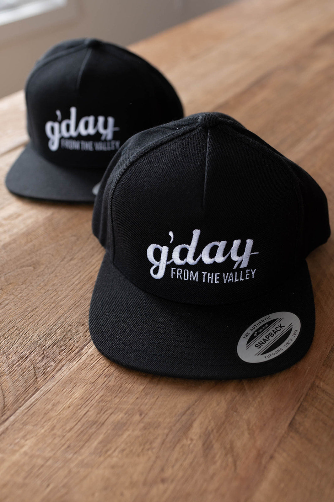 G'Day Snap Back Hat - Black