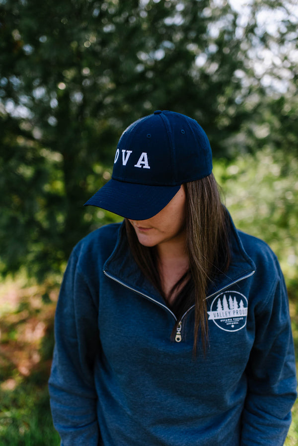OVA Ball Cap - Navy - FINAL SALE - Ottawa Valley Apparel
