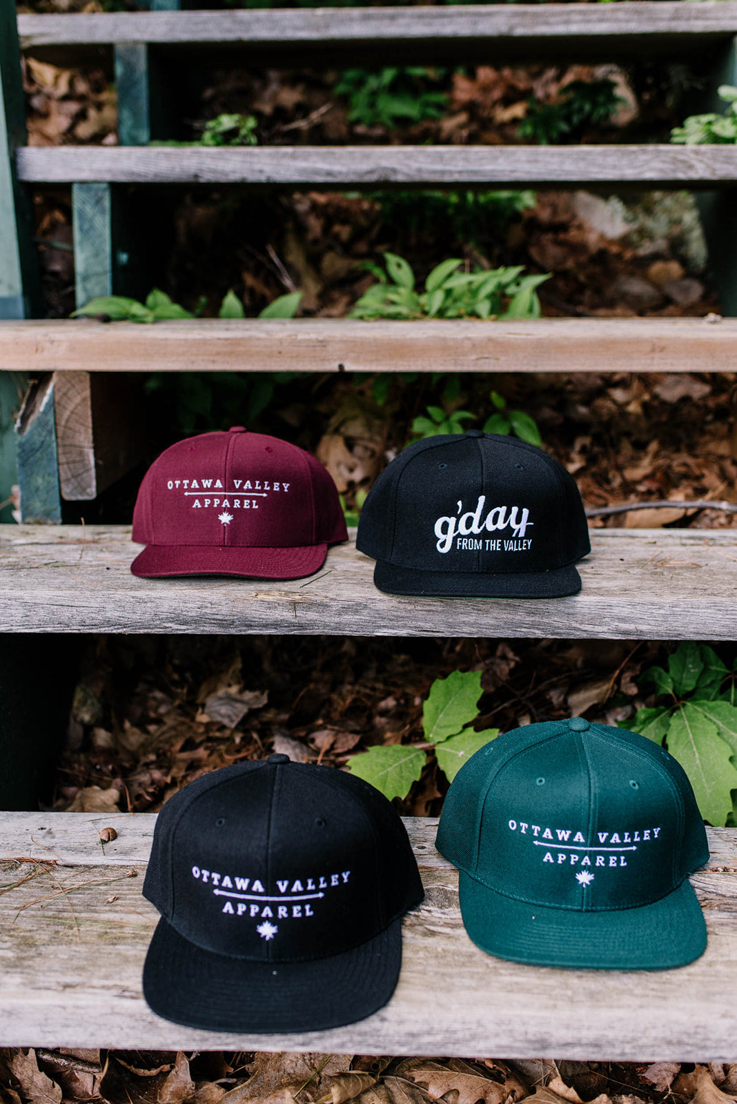 G&#39;Day Snap Back Hat - Black