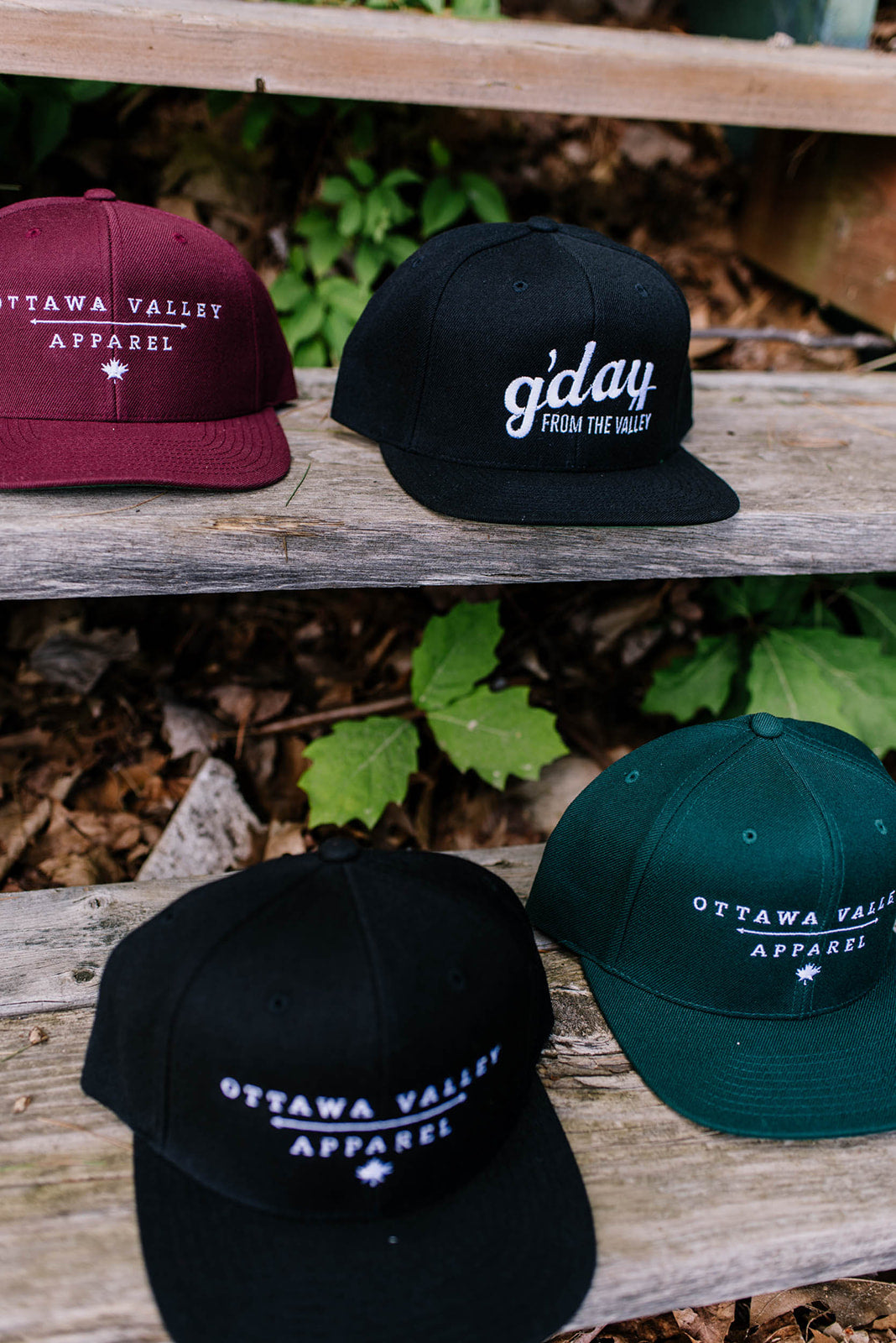 OVA Logo Snap Back Hat - Black