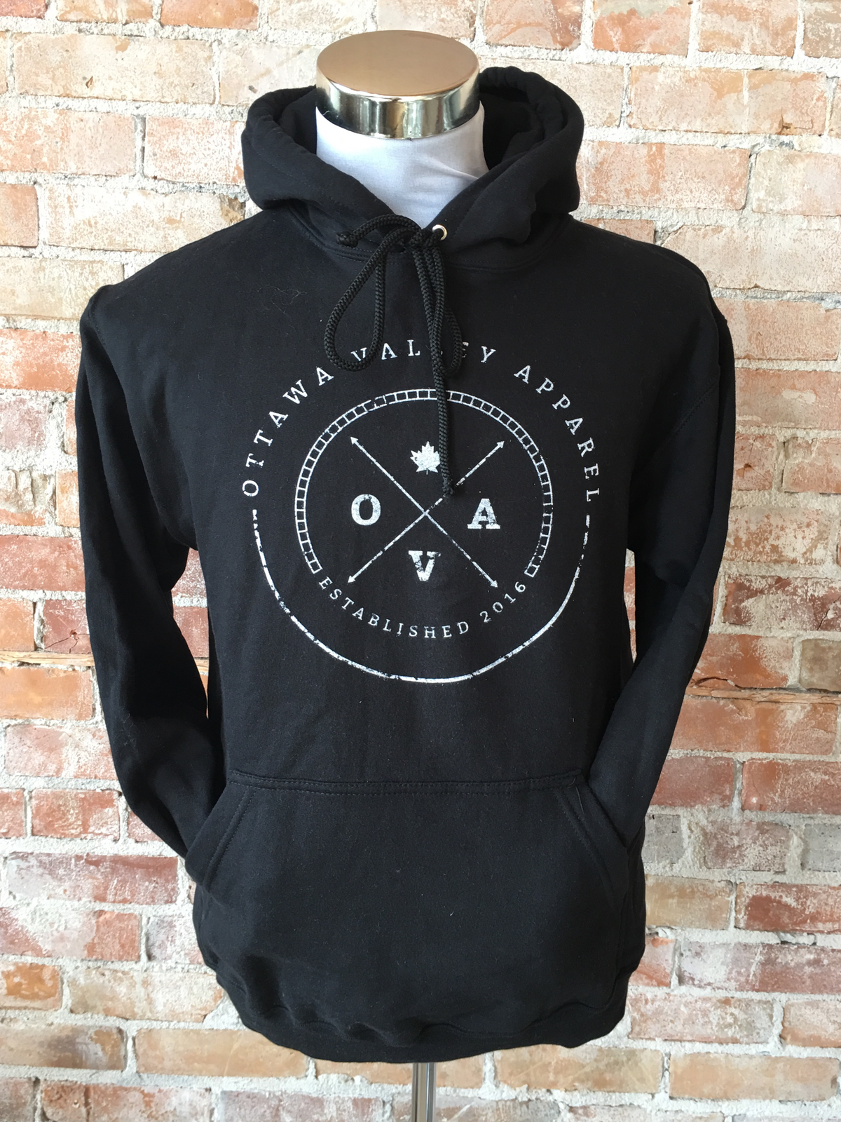 OVA Logo Hoodie - Black
