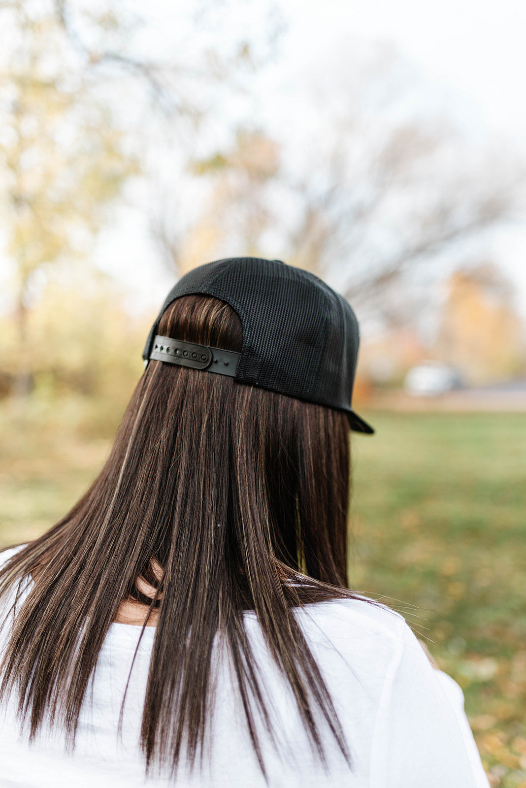 OVA Logo Mesh Back Hat - Black - Ottawa Valley Apparel