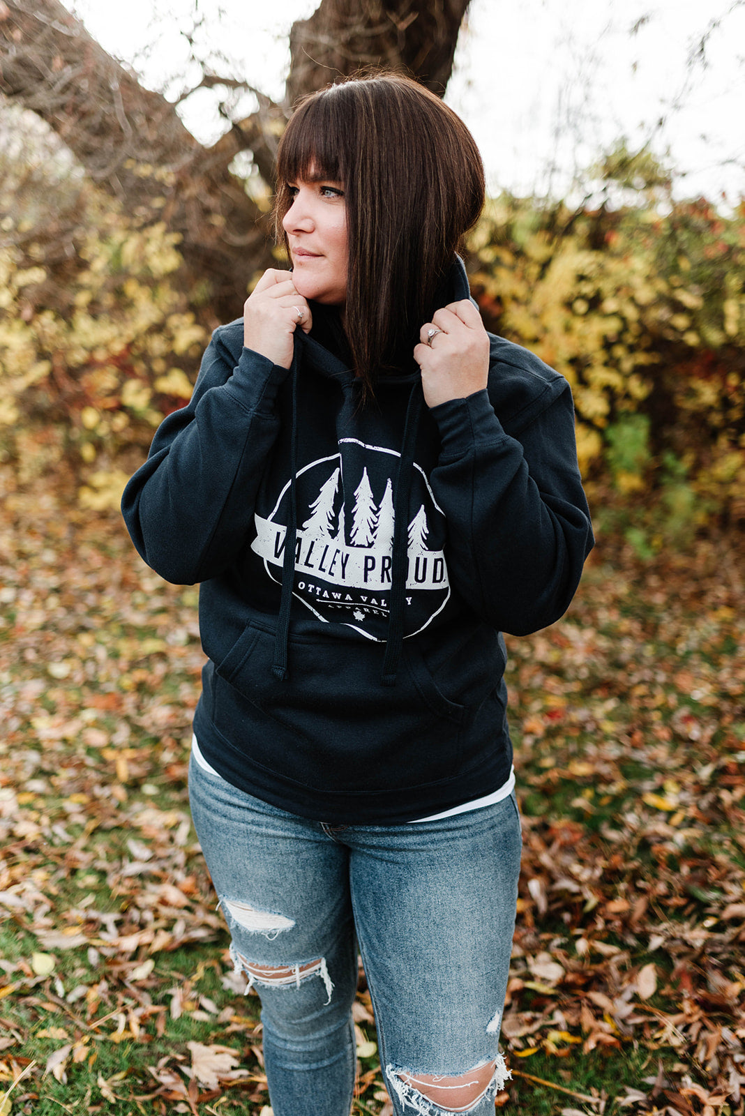 Valley Proud Hoodie - Navy