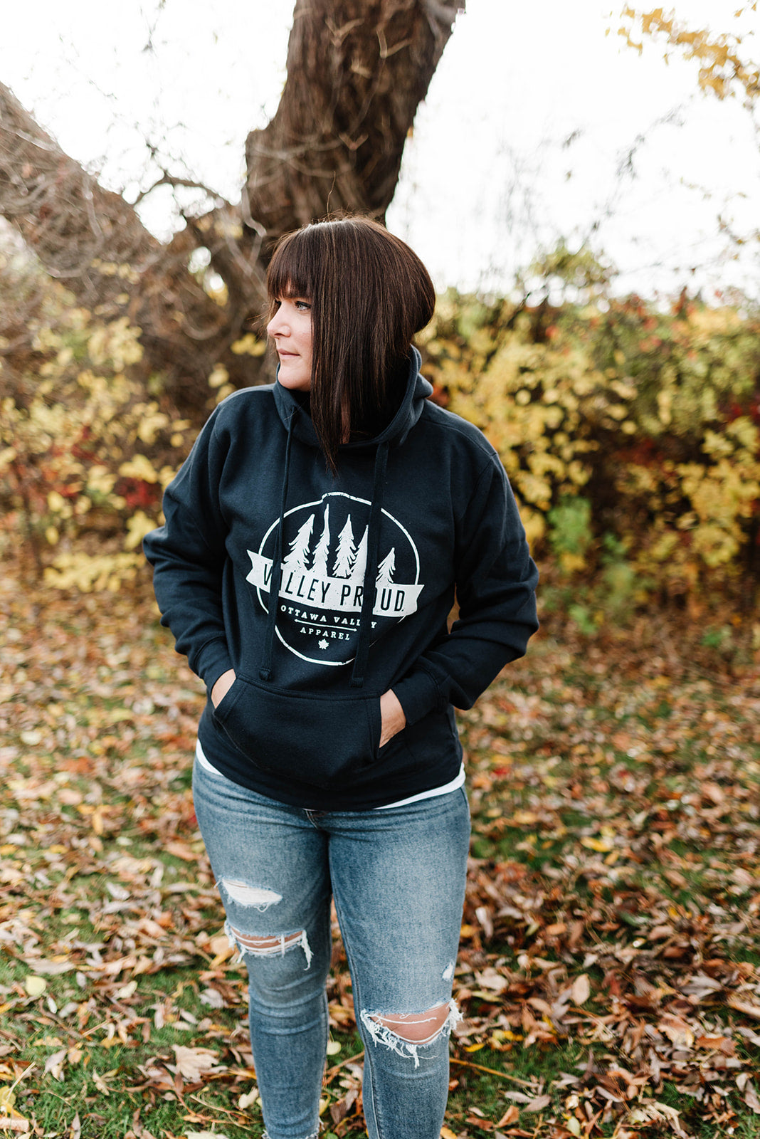 Valley Proud Hoodie - Navy