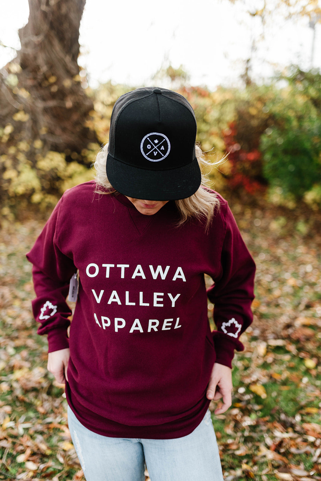 OVA Logo Mesh Back Hat - Black