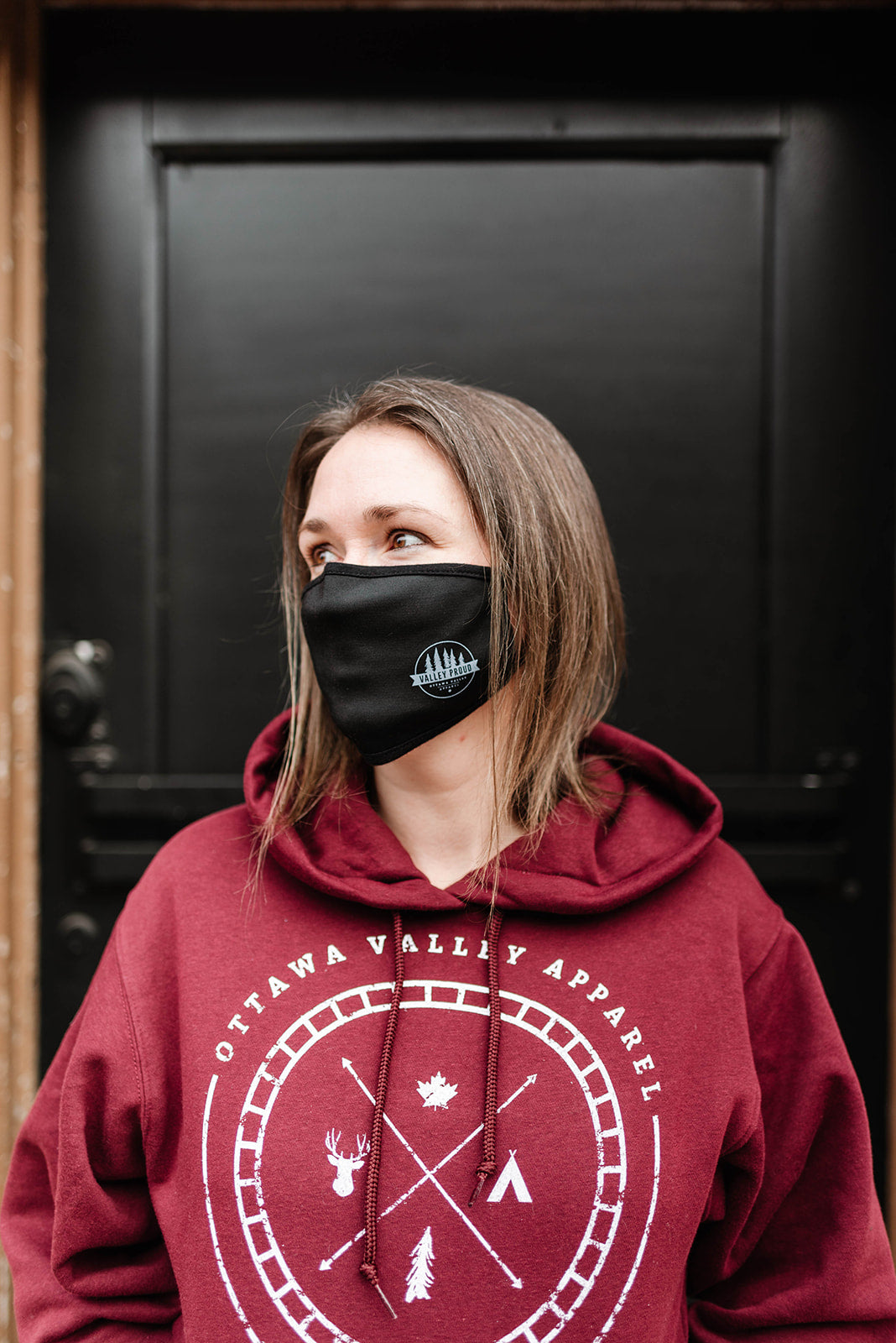 Valley Proud Face Mask - Black