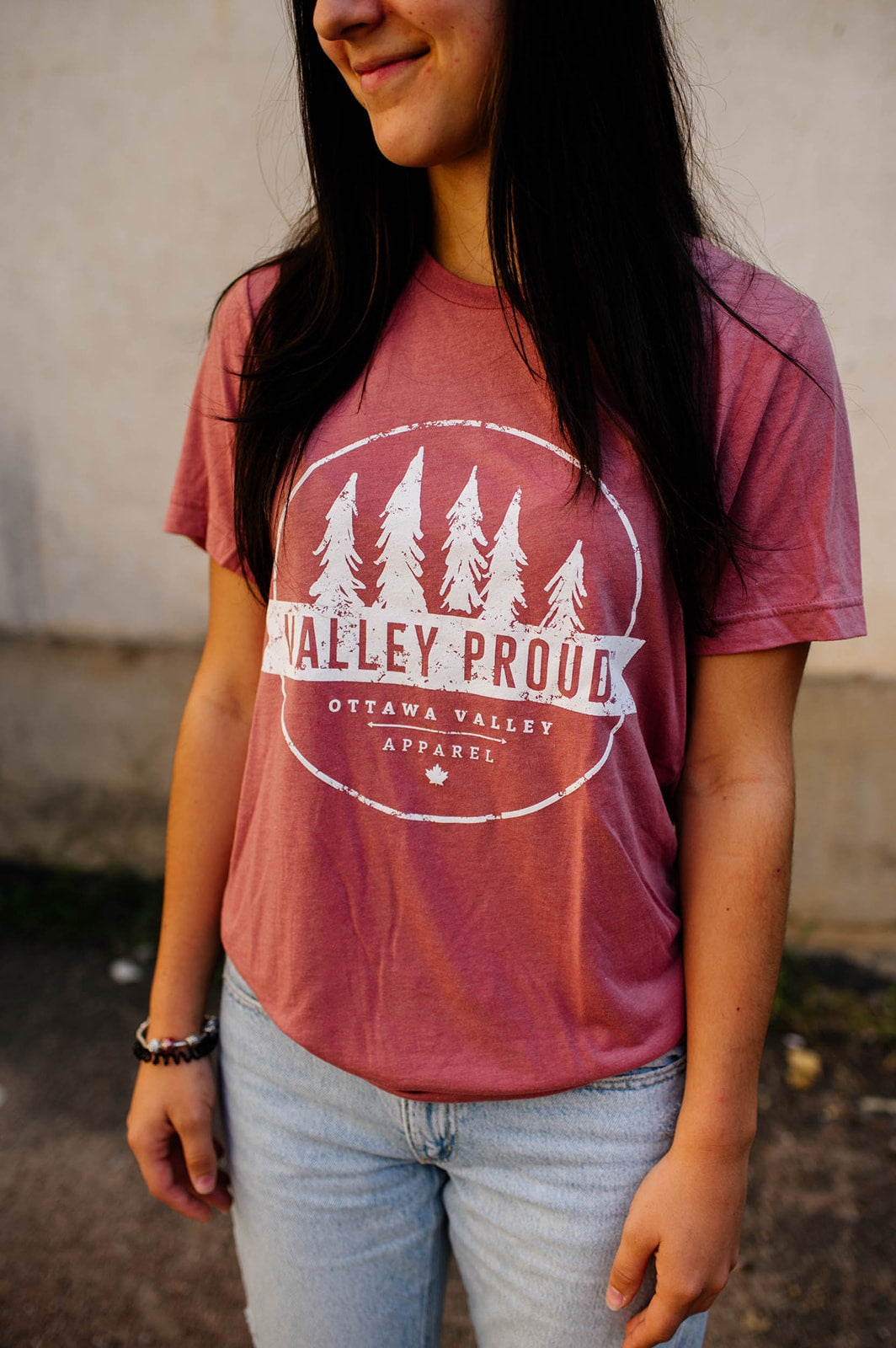 Valley Proud Tee - Mauve