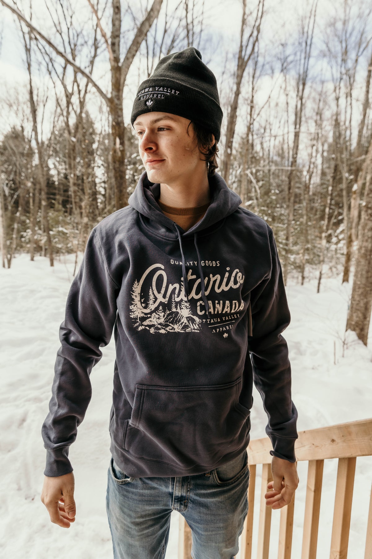 Ontario Hoodie - Petrol