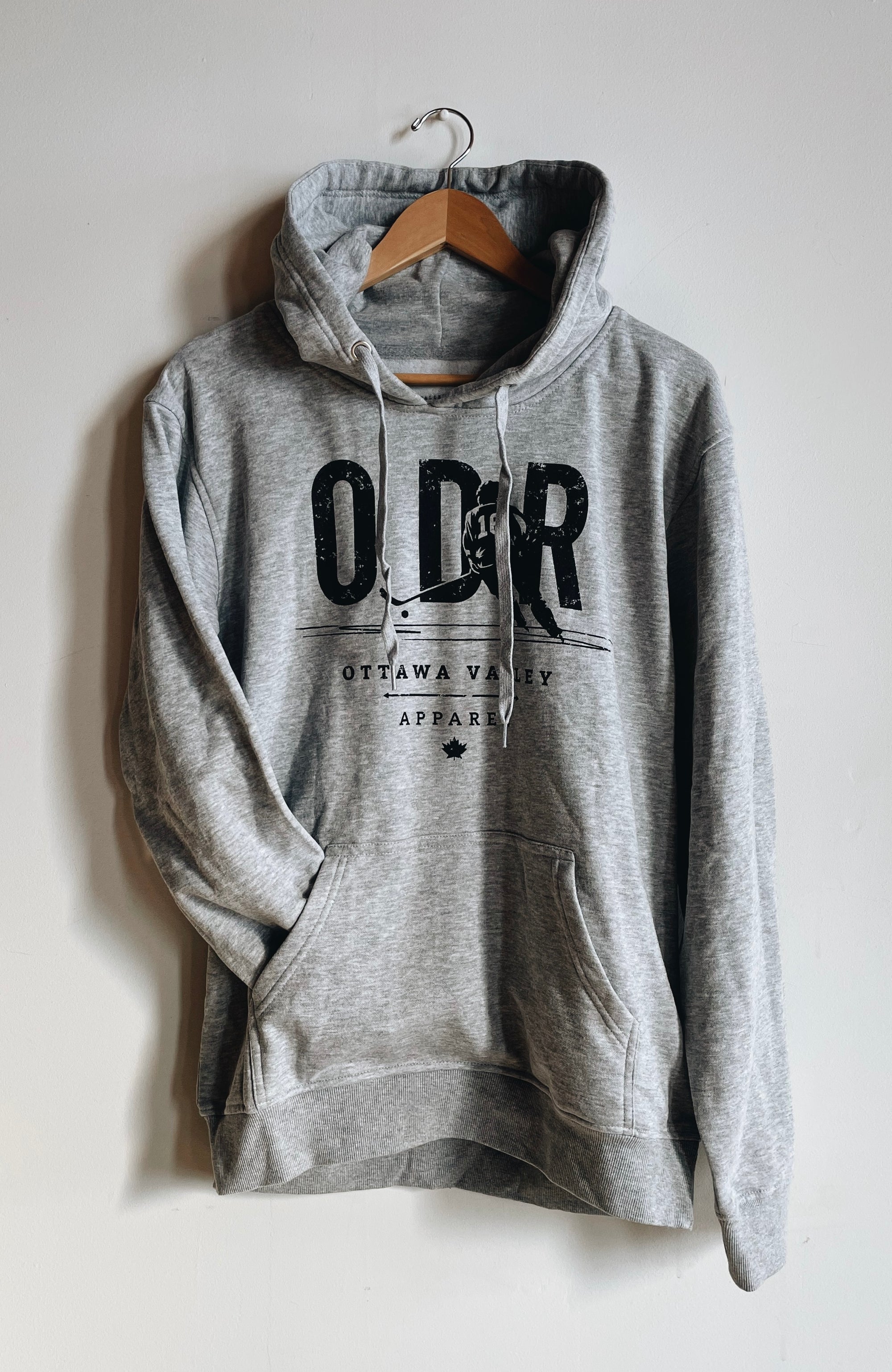 ODR Hockey Hoodie - Athletic Grey