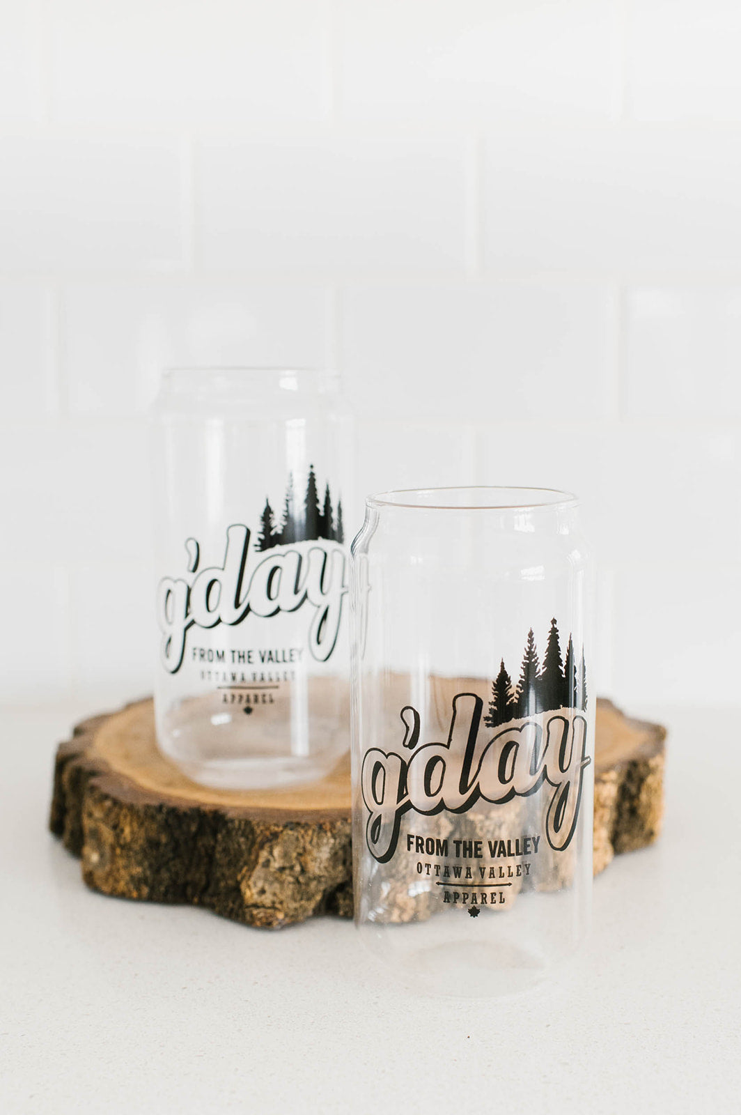 G&#39;Day Beer Can Glass