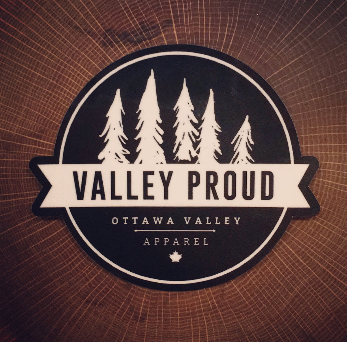 Valley Proud Vinyl Decal - Mini