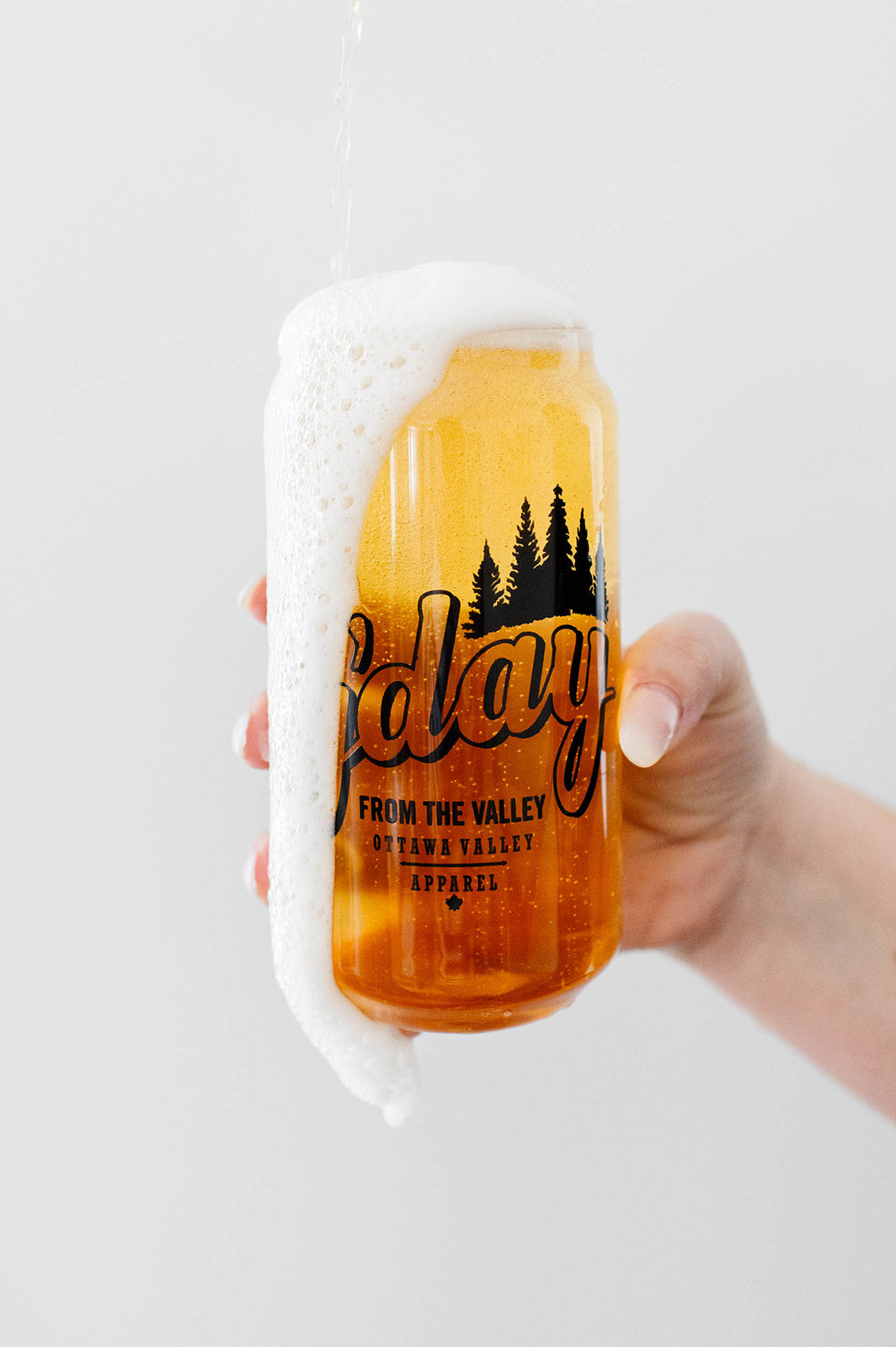 G&#39;Day Beer Can Glass