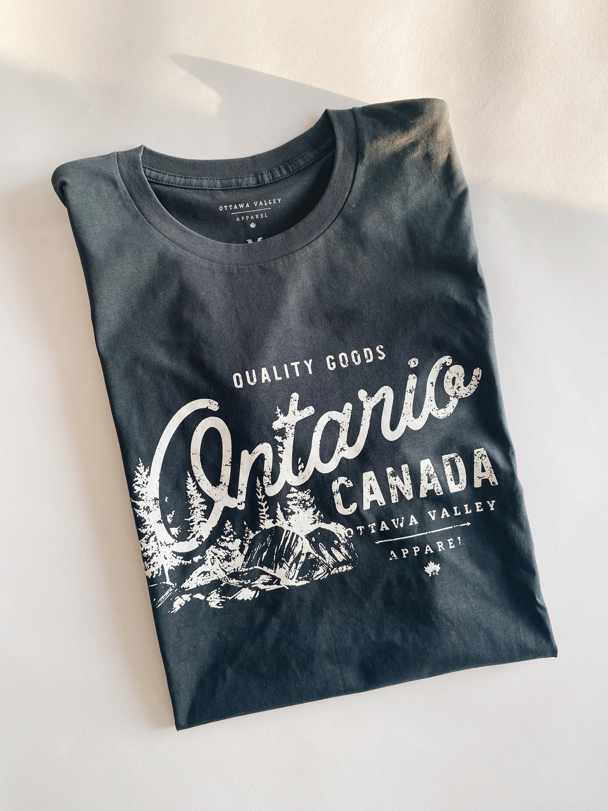 Ontario Tee - Petrol