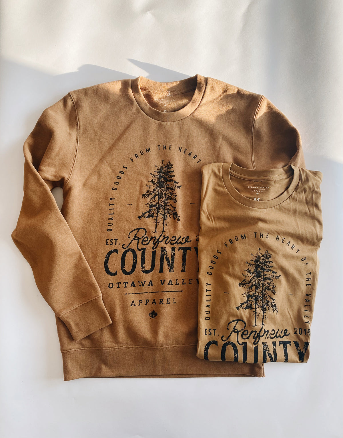 Renfrew County Tee - Camel
