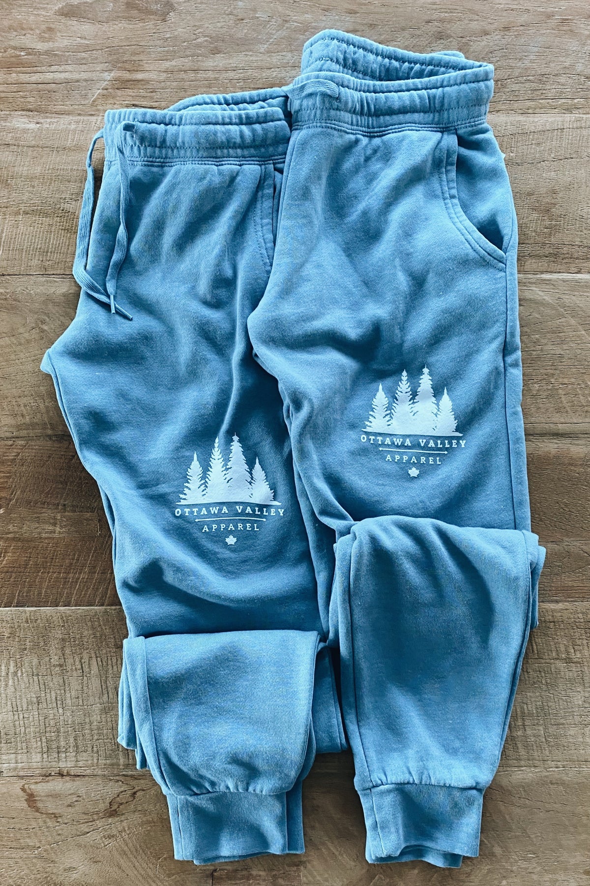 OVA Women&#39;s Luxe Sweatpants - Misty Blue - FINAL SALE